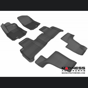 Mercedes Benz GL-Class (X166) Floor Mats (Set of 5) - Black by 3D MAXpider